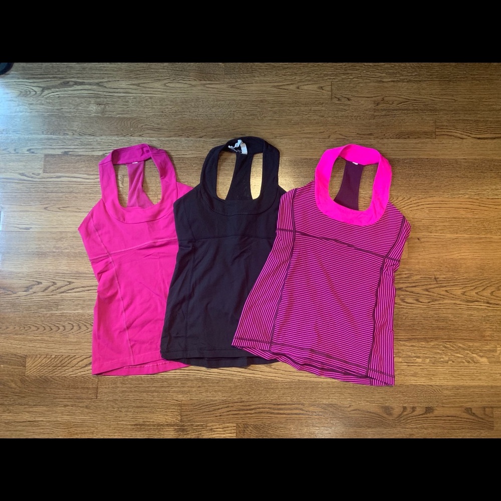 Lot of 3 Lululemon Workout Tops